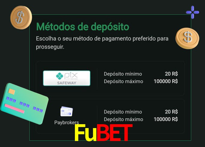 O cassino Fubet oferece uma grande variedade de métodos de pagamento